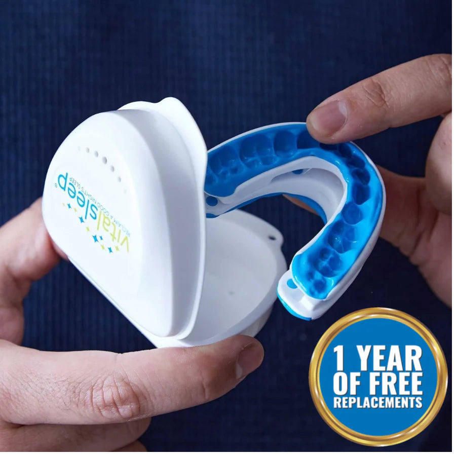 VitalSleep mouthguard with case